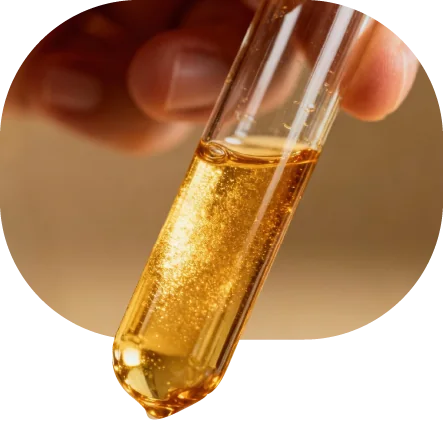 Aceite en laboratorio
